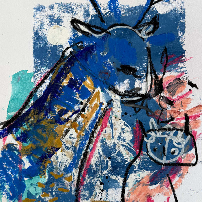 Blue Deer Dear